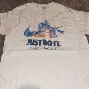 Just Do It Barrel Racing Shirt